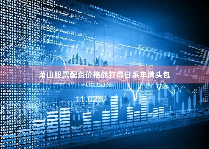 萧山股票配资价格战打得日系车满头包
